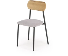NANDO table + 2 chairs color: natural / juodas