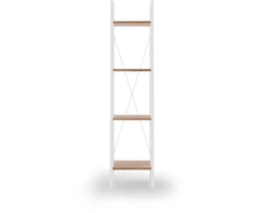 NARVIK REG1 shelving baltas / sonoma oak