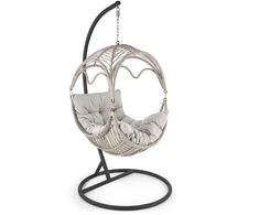 RASMUS garden chair, light pilkas