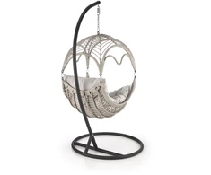 RASMUS garden chair, light pilkas
