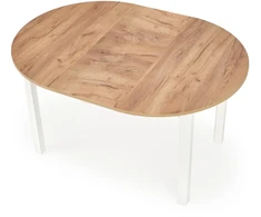 RINGO table, craft oak / baltas