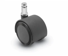 Rubber wheel color: juodas