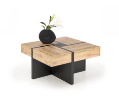 SEVILLA S, c.table, craft oak / juodas