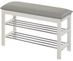 ST11 shoe rack, color: baltas