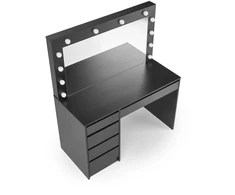 Tualetinis staliukas HOLLYWOOD XL, juoda