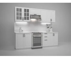 TV staliukas MICHELLA 240 baltas