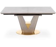 VALENTINO table light pilkas/auksinis