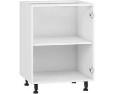 VENTO D-60/82 carcass, lower cabinet baltas