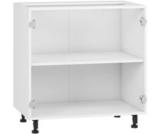 VENTO D-80/82 carcass, lower cabinet baltas