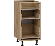 VENTO D3S_H-40/82 carcass, lower cabinet with drawers craft oak