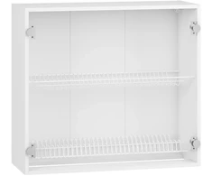 VENTO GC-80/82 carcass, upper cabinet with drainer baltas