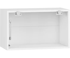 VENTO GO-60/36 carcass, upper hood cabinet baltas