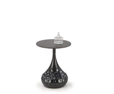 VERDE coffee table, juodas marble / juodas