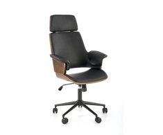 WEBER chair, walnut / juodas