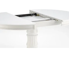 WILLIAM table color: baltas
