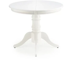 WILLIAM table color: baltas