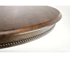 WILLIAM table color: dark walnut
