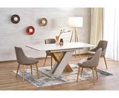 XARELTO extension table, cashmere / cremona oak