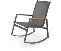 ZLATAN garden chair, color: d.pilkas / l.pilkas