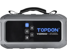 Išorinė baterija TOPDON V2200AIR (su Jump Start ir oro pūtimo funkcija)
