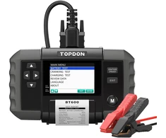 TOPDON BT600 – profesionalus akumuliatorių testavimo įrenginys