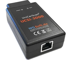 Wgsoft UniCarScan UCSI-3000 ENET WiFi/LAN diagnostikos ir kodavimo adapteris BMW / MINI
