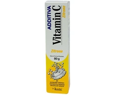 Additiva Vitamin C citrinų skonio kramtomosios tabletės N20