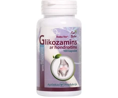 Aptiekas Produkcija VAISTINĖS PRODUKTAI Gliukozamino ir chondroitino kietos želatinos kapsulės N100