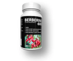 Berberine BERBERINAS 600 veganiškų kapsulių N30