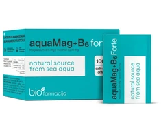 BIOFARMACIJA Aquamag+B6 Forte milteliai N28
