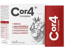 BIOFARMACIJA Cor4 komplekso milteliai N28