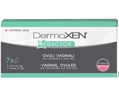 DERMOXEN Bactor vaginalios žvakutės N7