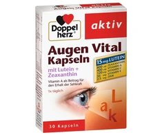 DOPPELHERZ Aktiv Augen Vital kapsulės N30
