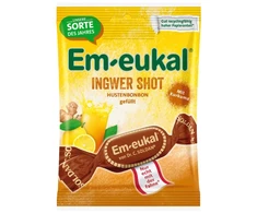 DR.SOLDAN Em-Eukal ImmunStark imbierinis šotas su ciberžole ir C vitamino karamelėmis 75 g