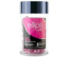 ELLIPS Hair Repair Pro Keratin vitaminai pažeistiems plaukams su keratinu, kapsulės 1 ml x N50