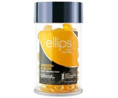 ELLIPS Smooth &amp; Silky Pro Keratin vitaminai su keratinu drėgmei atkurti, kapsulės 1 ml x N50