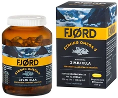 FJORD STRONG Omega-3 žuvų taukų kapsulės N80