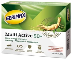 GERIMAX Multi Active 50+ tabletės N60