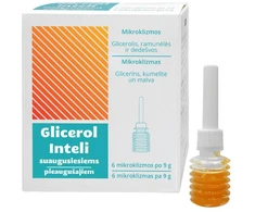 Glicerol Inteli GLYCEROL INTEL mikroklizmai 9 g suaugusiems N6