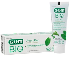 GUM BIO organinė dantų pasta su fluoridu 75 ml