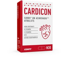 ICONFIT Cardicon - Širdžiai ir kraujagyslėms N30