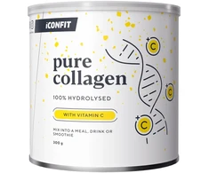 Iconfit Hidrolizuotas kolagenas + vitaminas C – berio milteliai 300g