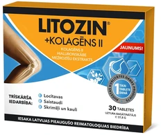 LITOZIN + COLLAGEN II tabletės N30