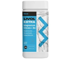LIVOL Extra Magnio citratas + B6 Kramtomosios tabletės N100