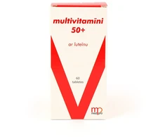 MEDPRO Multivitamins 50+ Liuteino tabletės N60