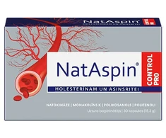 NATASPIN Control Pro kapsulės N30