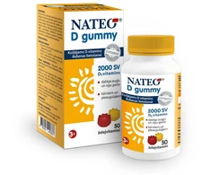 Nateo D Gummy 2000 SV vitaminai želė pavidalu N50