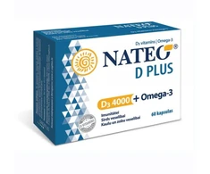 Nateo D3 Plus Omega-3 4000 TV kapsulės N60