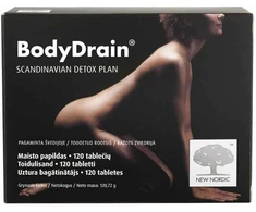 New Nordic Bodydrain tabletės N120
