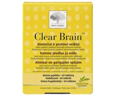 New Nordic Clear Brain tabletės N60